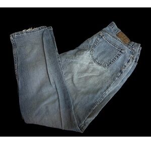OLD NAVY 90’s Vintage Loose Fit Torn Jeans. Low Rise Size 12.See Pics For Detail